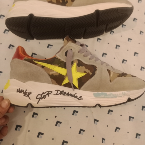 Men's Golden goose running sole sneakers (Size 44) - Picture 1 of 7